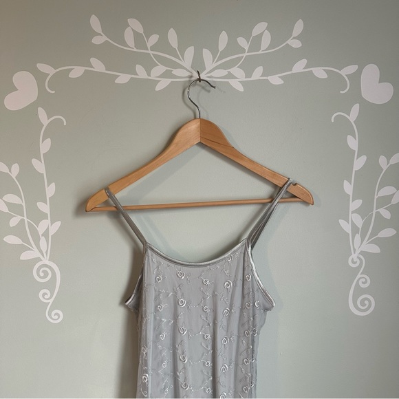 Vintage Lavender Floral Slip Dress from Amnesia Co. in Size US M - Picture 3 of 8